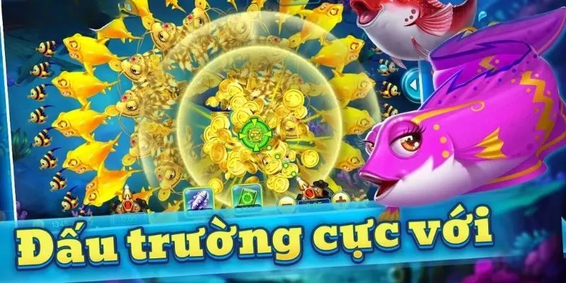Bắn Cá Vàng - Siêu Phẩm Săn Thưởng Hot Nhất Tại PG88 3 Vũ khí đa dạng và sinh vật biển phong phú trong bắn cá vàng